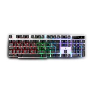 Imagem de Teclado Gamer Semi Mecânico Rise Mode G1 Full, USB, Preto e Branco - RM-TG-01-BW-Unissex