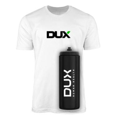 Imagem de Kit Camiseta Dux Squeeze Garrafa Nutrition Lab DryFit Camisa - DUX Nut