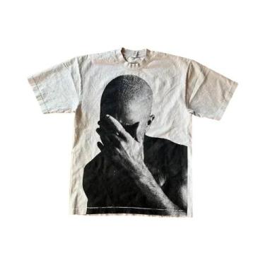 Imagem de Camiseta Feminina Estampada Casual Vintage Y2K Manga Curta Gola Redond