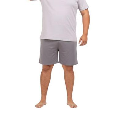 Imagem de Shorts Bermuda Elastano Plus Size Masculina Academia Corrida Tamanho G