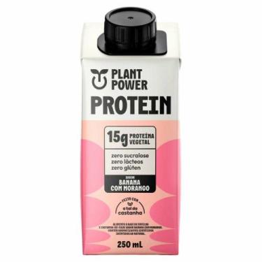 Imagem de Bebida Protein Banana e Morango Plant Power 250ml
