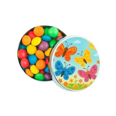 Imagem de Latinha Lembrancinha Personalizada Borboletas