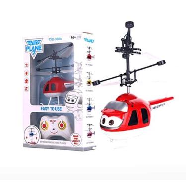 Imagem de Helicóptero Infantil C/ Sensor Luz Mini Drone C/ Controle - FUTURO KID
