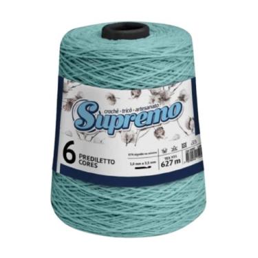Imagem de Barbante Supremo Prediletto Cores Nº6 627 MT - Enovelar, 19 Verde Água