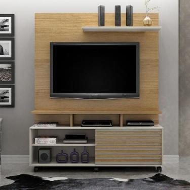 Imagem de Estante Home P/Tv 60" Valdemóveis Cinamomo/Off White