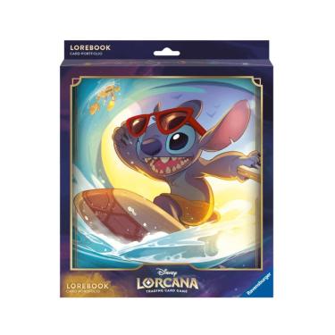 Imagem de Portfólio Disney Lorcana Stitch Surfista Álbum para Cartas Copag