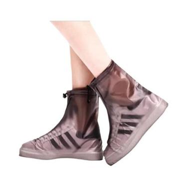 Imagem de Capas De Botas De Chuva De Silicone Espessas E Impermeáveis, Protetore