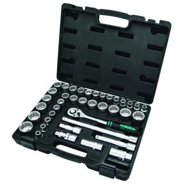 Imagem de Jogo de Ferramentas Encaixe 1/2 Pol Crv Maleta 39 Peças STELS