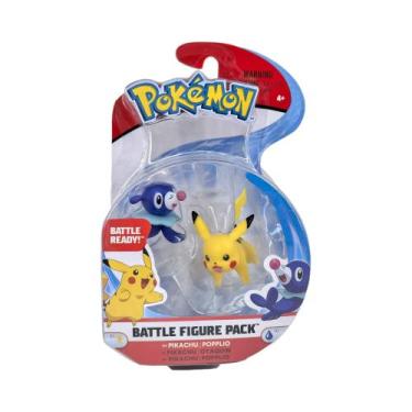 Imagem de Figuras De Batalha De Pokémon Alolan: Rowlet, Litten, Wobbuffet, Ratta