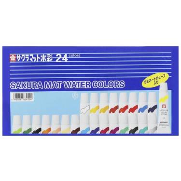 Imagem de Aquarela Líquida Sakura Mat Water Color 24 Cores EMW-24