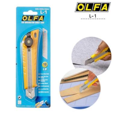 Imagem de Estilete Largo Heavy Duty Olfa 18mm L-1