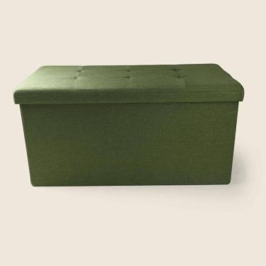 Imagem de Puff Báú Madeira Verde G - A\CASA