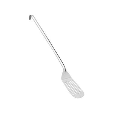 Imagem de Espatula vazada inox 50cm ut101-004 espatula inox - MUNDIAL, Prata