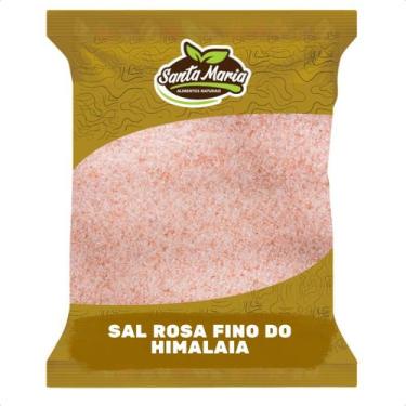Imagem de Sal Rosa do Himalaia Fino Santa Maria Alimentos Naturais, 250g