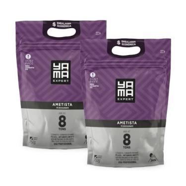 Imagem de Kit Pó Descolorante Ametista Refil 750g C/ 2 Unidades - Yama