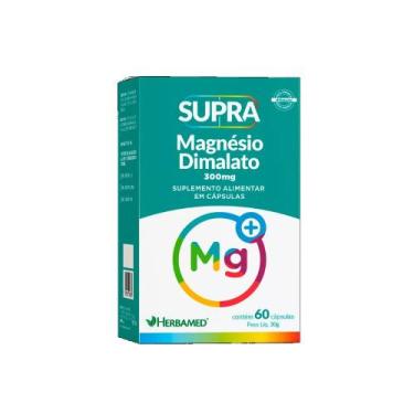 Imagem de Supra Magnésio Dimalato Herbamed 400mg 60 Cápsulas