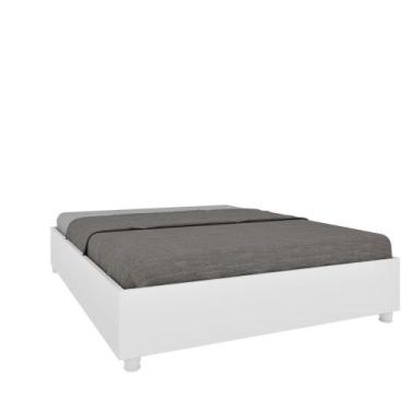 Imagem de Cama Box Monaco Queen Size Tcil Neve - TCIL MÓVEIS