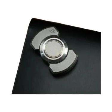 Imagem de Fidget Spinner Magnético De Metal Para Adultos, Cartão Deslizante EDC,