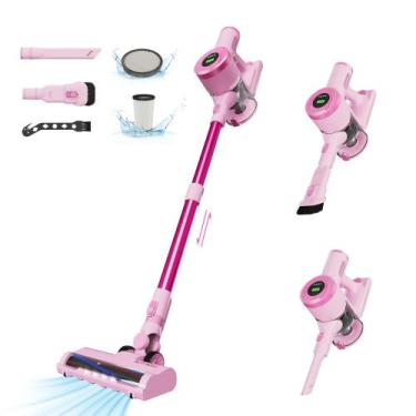 Imagem de Aspirador de pó vertical sem fio BUTY BULU 30 kPa 40 min rosa