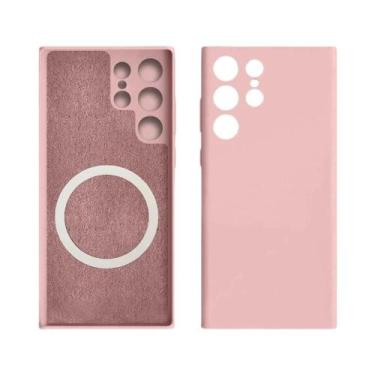 Imagem de Capa Magnética De Silicone Líquido Para Carregamento Sem Fio Magsafe P