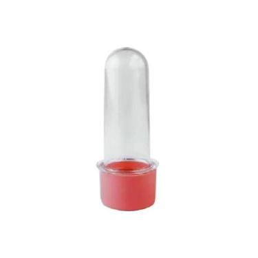 Imagem de Kit 30 unid Tubete 8cm Pequeno com Tampa para Lembrancinha Festa e Doc