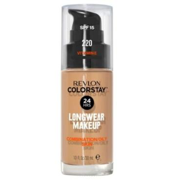 Imagem de Base Líquida Colorstay Pump Pele Oleosa Natural Beige nº 220 30 ml - R