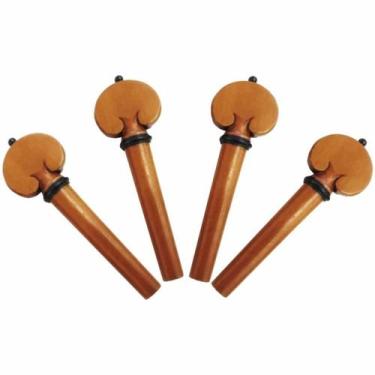 Imagem de Kit de Cravelhas Orquezz Boxwood Heart Violino 4/4