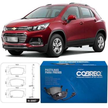 Imagem de Pastilhas De Freio - Tracker 2018 A 2020 - N 2087 - COBREQ