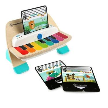 Imagem de Piano Infantil Magic Touch Educativo Madeira Brinquedo Musical com Par