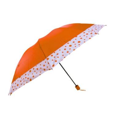 Imagem de Guarda Chuva Sombrinha Grande Com Bolinha Cabo Emborrachado - NoBrand,