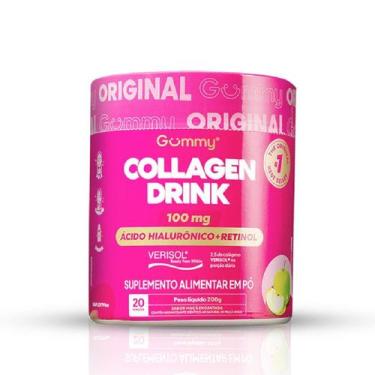Imagem de Suplemento Alimentar em Pó Gummy Collagen Drink Maçã Verde 200g