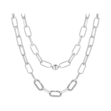 Imagem de Pulseira Feminina De Prata Esterlina 925 Com Pingente De Coração E Fle