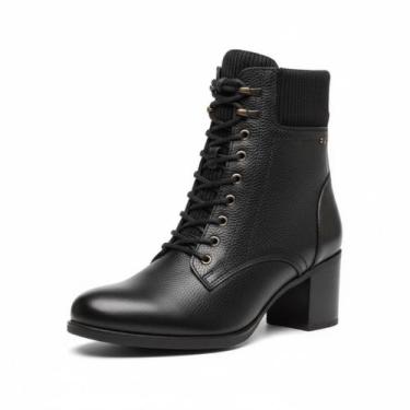 Imagem de Bota Pegada Feminina em Couro Preto 280405-02, 36