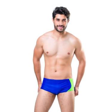 Imagem de Sunga Masculina Elite UV Hidro Performance, Azul, G1