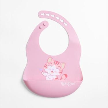 Imagem de Babador de Silicone com Pega Migalhas Lia Petit Piá