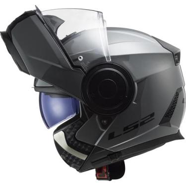 Imagem de Capacete Escamoteável LS2 Scope FF902 Monocolor Nardo Cinza, Cinza, 56