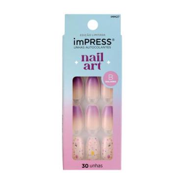 Imagem de Unha Postiça imPRESS Nail Art All I Want - Kiss New York