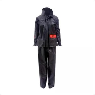 Imagem de Capa de Chuva Motoqueiro Alba Europa Feminino Preto