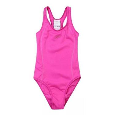 Imagem de Maiô Infantil Speedo Acqua Basic Shock - 029502, 12