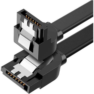 Imagem de Cabo SATA 3 6Gbps 50cm ângulo reto e 90º Ugreen US217 30797