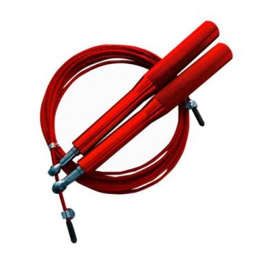 Imagem de Corda Pular Aço 3m Rolamento Speed Profissional - Comprou levou , Verm