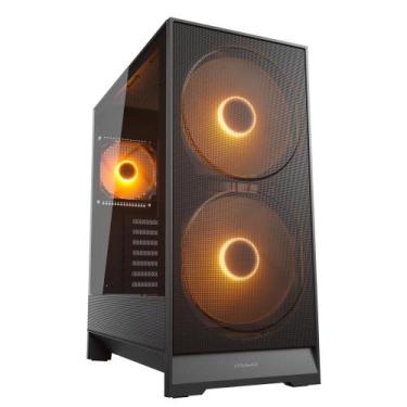 Imagem de Gabinete Cougar Airface 180 Atx Mid Tower Lateral De Vidro Temperado U