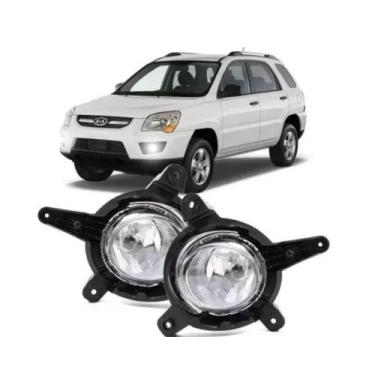 Imagem de Farol Milha Sportage 2009 2010 2011 - Shocklight, Lado Esquerdo - Moto