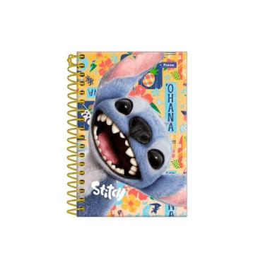 Imagem de Caderneta 1/8 80 Fls C.D. Foroni - Stitch Movie 2
