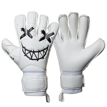 Imagem de Luva de goleiro profissional difai crazy, Branco, 10