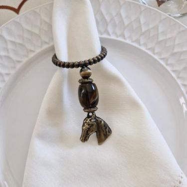Imagem de Porta Guardanapo Country Fashion Cavalo - Madame Blue