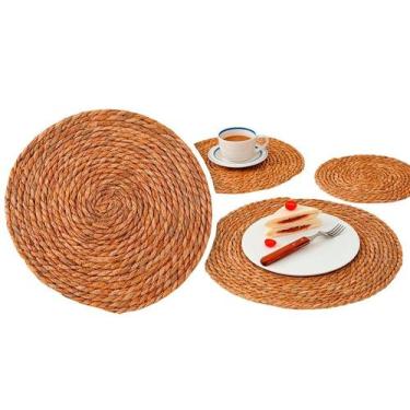 Imagem de Descanso de Mesa Circular Rústico 38cm - TOP RIO
