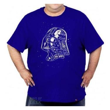 Imagem de Camiseta Plus Size Darth Vader Star Wars Camisa Geek Filme - KING OF G
