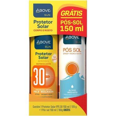 Imagem de Above Kit Protetor Solar FPS 30 150ml + Pós-Sol 150ml
