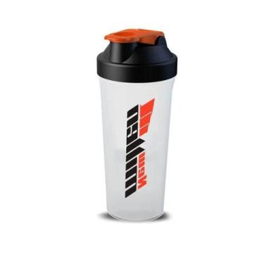 Imagem de Coqueteleira (600ml) - Cor: Transparente Tampa Preta - Belíssima Beaut
